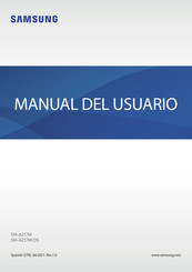 Samsung SM-A217M/DS Manual Del Usuario