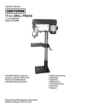 Craftsman 124.34986 Manual Del Operador