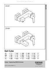 Grohe Sail Cube 23 437 Instrucciones De Montaje