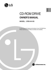 LG CRD-8161B Manual De Instrucciones