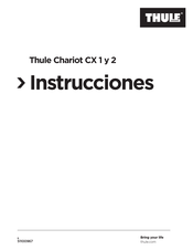 Thule Chariot CX 1 Instrucciones