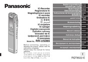 Panasonic RR-US065 Instrucciones De Funcionamiento