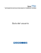 Mark-10 TT01 Serie Guia Del Usuario