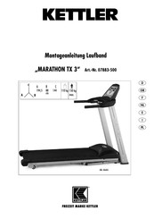 Kettler MARATHON TX 3 Instrucciones De Montaje