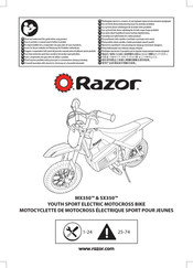 Razor MX350 Manual De Instrucciones