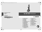 Bosch GLI18V-300 Manual Original