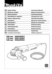 Makita 9560 Manual De Instrucciones