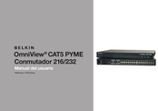 Belkin OmniView CAT5 PYME 216 Manual Del Usuario