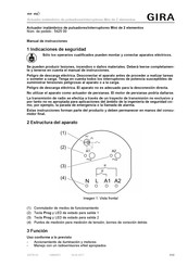 Gira 5425 00 Manual De Instrucciones