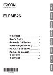 Epson ELPMB26 Manual Del Usuario