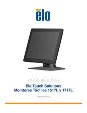 Elo Touch Solutions 1517L Manual De Usuario