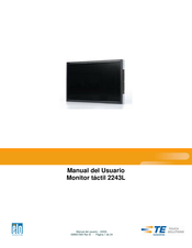 Elo Touch Solutions 2243L Manual Del Usuario