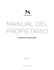 Monogram ZDT925 Manual Del Propietário