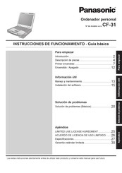 Panasonic CF-31 Serie Instrucciones De Funcionamiento