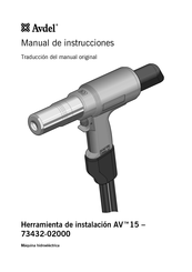 avdel AV 15 Manual De Instrucciones