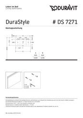 DURAVIT Durastyle DS 7271 Manual Del Usuario