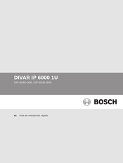 Bosch DIP-6042-4HD Guía De Instalación Rápida