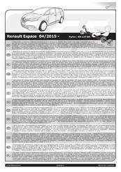 ECS Electronics RN-127-DH Instrucciones De Montaje