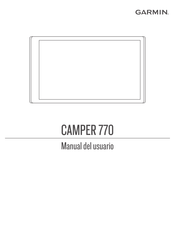 Garmin CAMPER 770 Manual Del Usuario