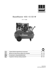 Schneider Airsystems BaseMaster 400-10-50 W Manual De Instrucciones Original