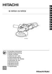 Hitachi G 13YC2 Instrucciones De Manejo