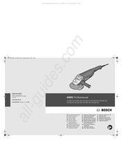 Bosch GWS 24-180 JH Professional Manual Original