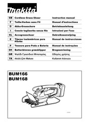 Makita BUM168 Manual De Instrucciones