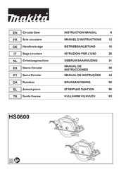 Makita HS0600 Manual De Instrucciones