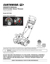 EarthWise SN71022 Manual Del Operario