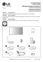 LG 86TN3F Guia De Instalacion