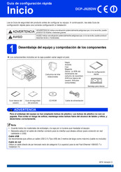 Brother DCP-J925DW Guía De Configuración Rápida