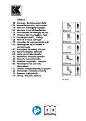 Kettler CIRRUS 0100314 Instrucciones De Montaje Y De Uso