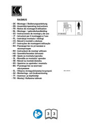 Kettler RASMUS Instrucciones De Montaje Y De Uso