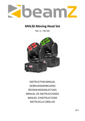 Beamz MHL36 Manual De Instrucciones