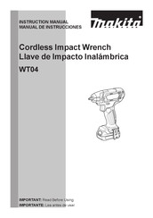 Makita WT04 Manual De Instrucciones