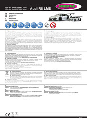 Jamara Audi R8 LMS Instrucciones