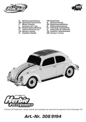 DICKIE SPIELZEUG Herbie Fully Loaded 308 9194 Instrucciones De Uso