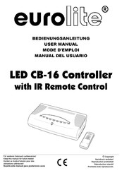 EuroLite LED CB-16 Manual Del Usuario