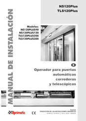 Aprimatic NS120Plus Serie Manual De Instalación