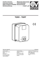 Vortice TGRV Manual De Instrucciones