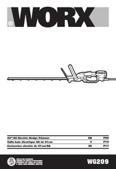 Worx WG209 Manual Del Usuario