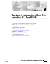 Cisco 831 Guía Rápida De Configuración