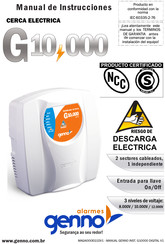 Genno G10000 Manual De Instrucciones