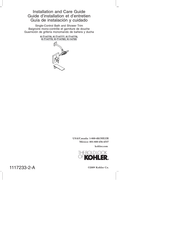 Kohler K-T14780 Guía De Instalación Y Cuidado