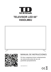 TD Systems K65DLM6U Manual De Instrucciones