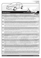 ECS Electronics RN-120-DX Instrucciones De Montaje