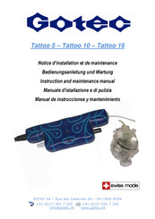 Gotec Tattoo 10 Manual De Instrucciones