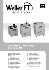 Weller Zero Smog 4V Manual De Uso