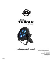 ADJ MEGA TRIPAR PROFILE Instrucciones De Usuario