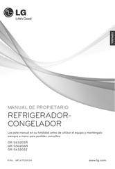 LG GR-S632GSR Manual De Propietario
